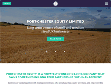 Tablet Screenshot of portchesterequity.com